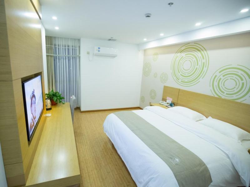 Greentree Inn Hefei Feixi County South Jinzhai Road Jinyun International Business Hotel Sanshigang Exterior foto